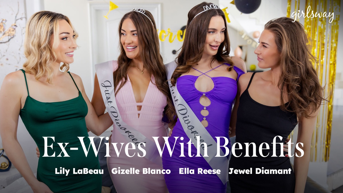 Girls Way - Lily LaBeau, Gizelle Blanco, Ella Reese & Jewel Diamant [1080p]