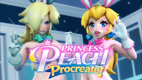 Princess Peach Procreate [Dominica9]