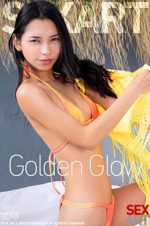 Eiza Bell in Golden Glow