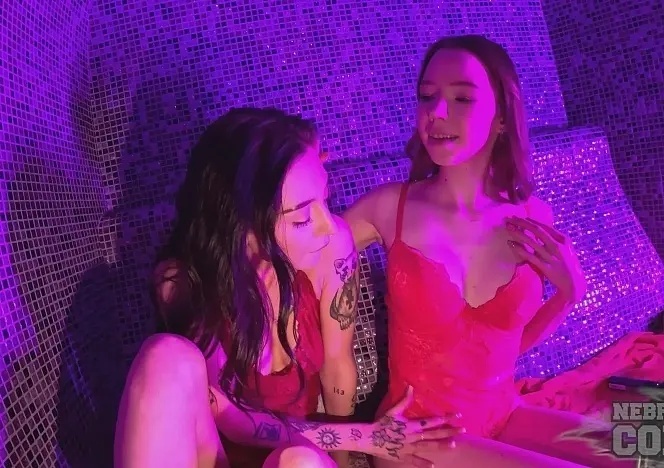Nebraska Coeds - Abbie Storm & Kitti Kate [1080p]